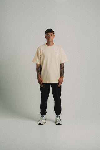 44 APPAREL OVERSIZED T-SHIRT - VANILLA