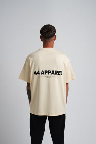 44 APPAREL OVERSIZED T-SHIRT - VANILLA