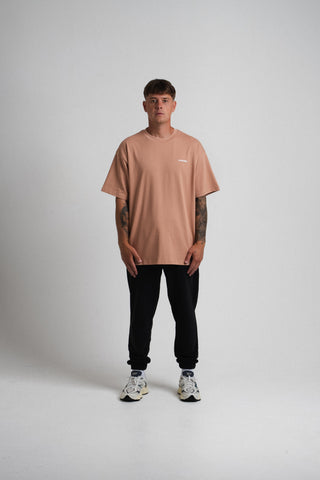 44 APPAREL OVERSIZED T-SHIRT - DUSTY PINK