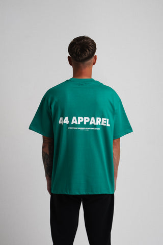 44 APPAREL OVERSIZED T-SHIRT - ISLAND GREEN