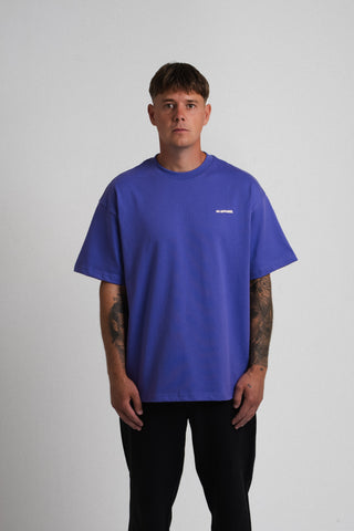 44 APPAREL OVERSIZED T-SHIRT - IRIS BLUE