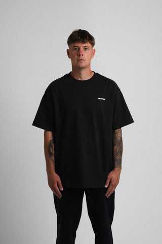 44 APPAREL OVERSIZED T-SHIRT - WASHED BLACK