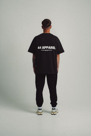 44 APPAREL OVERSIZED T-SHIRT - WASHED BLACK