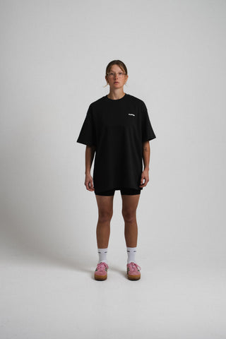 44 APPAREL OVERSIZED T-SHIRT - WASHED BLACK